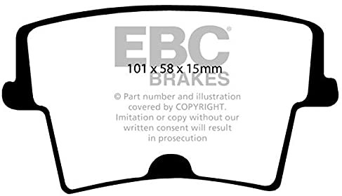 EBC Brakes EBC Brakes DP41722/2R Yellowstuff okładziny hamulcowe DP41722/2R