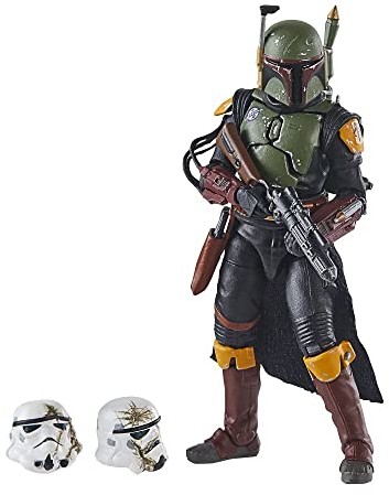 Hasbro Star Wars Star Wars Kolekcja Vintage Boba Fett (Tatooine) figurka deluxe, 9,5 cm Gwiezdne Wojny: Księga Boba Fett zabawka dla dzieci F5894
