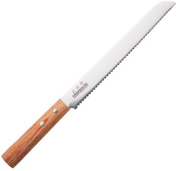 MASAHIRO Nóż Masahiro Sankei Bread 210mm brązowy 35926