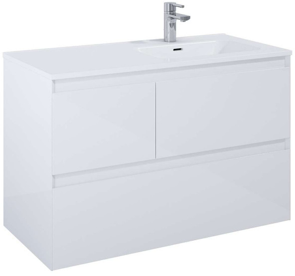 Elita Split Szafka podumywalkowa 100 cm prawa white HG PDW 169092