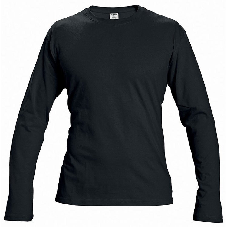 T shirt koszulka długi rękaw Cambon czarny r.L