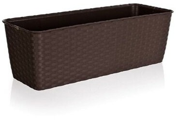 Skrzynka samonawadniająca 40 cm ciemnobrązowy