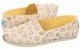 TOMS Espadryle Alpargata Natural Foil Sunny Days Print 10017811 (TS25-a) Toms