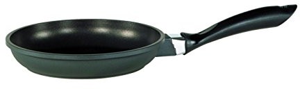Krüger Karl  patelnia ze stopu aluminium Leipzig, płaski, bez pokrywy, do wyboru różne rozmiary, czarny, 24 cm 21724
