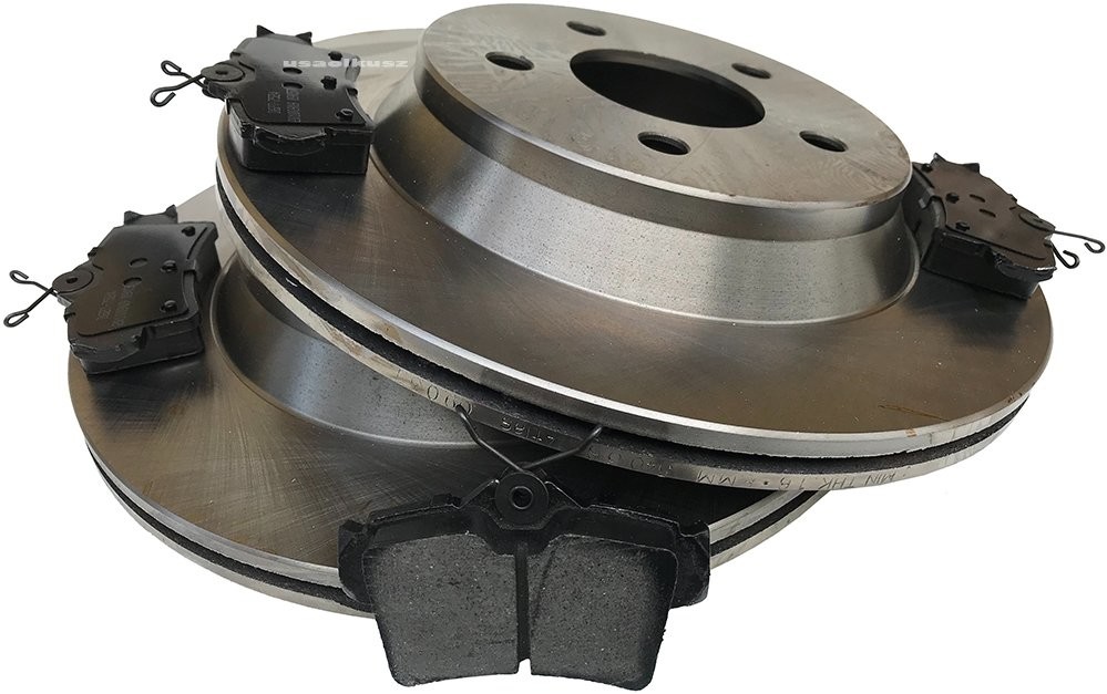 Tylne klocki + tarcze hamulcowe 296mm Ford Mustang SVT Cobra 1994-2004 54036+IMD627