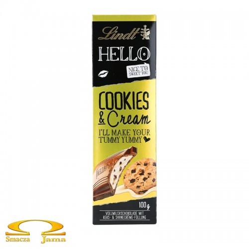 Lindt Czekolada Hello Cookies & Cream 100g CZEK1058