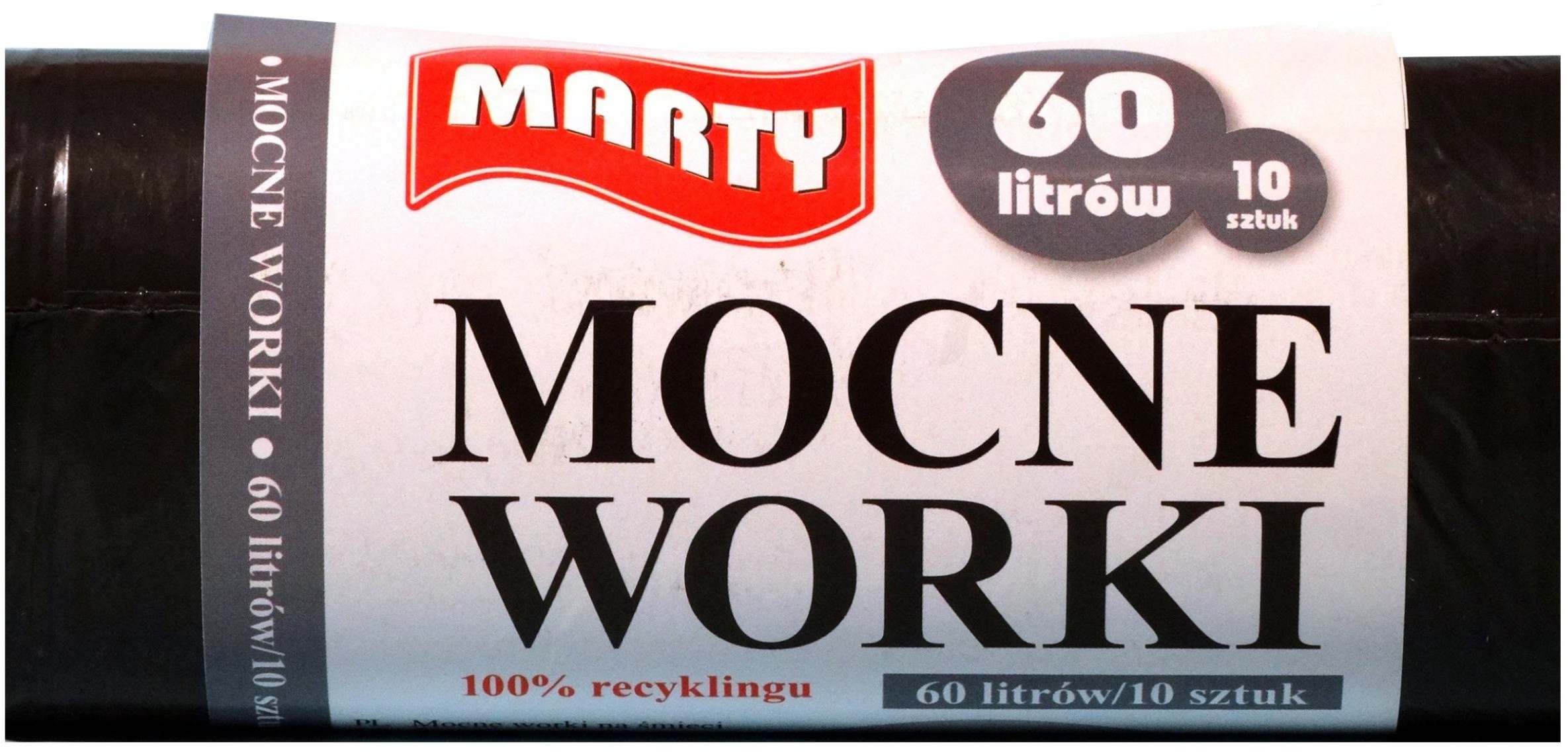 Worki Na Śmieci 60L 10SZT Mocne F.vat