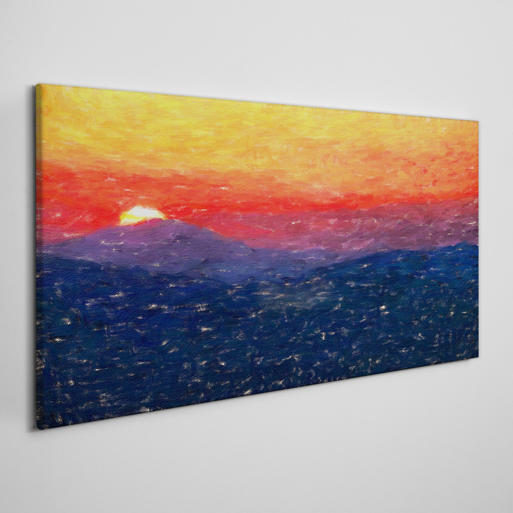PL Coloray Obraz Canvas krajobraz niebo zachód słońca 120x60cm