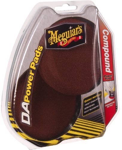 Meguiar's Car Care Products meguiar 's da Compound Power Pads  20362 akcesorium do polerowania (Pad, czerwony) G3507