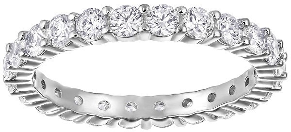 Swarovski Vittore Ring White Rhodium-plated