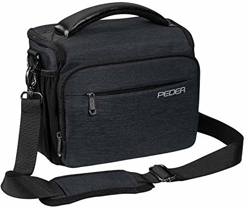 Pedea PEDEA torba na aparat SLR Noble torba na ramię torba na aparat torba na ramię torba na ramię torba na aparat z ochroną przed deszczem, pasek do noszenia i kieszenie na akcesoria 65065502