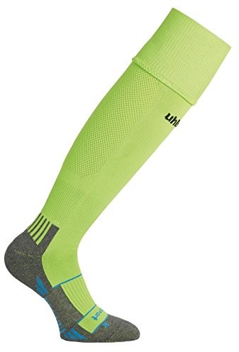 Uhlsport odzież Teamsport Team Pro Player stutzenstruempfe, wielokolorowa 100369115_grün flash/schwarz_37-40