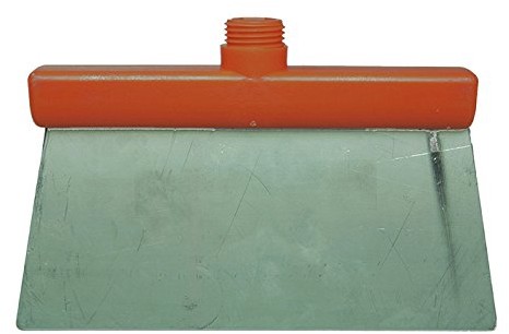 Maya Professional Tools 48281  12 skrobak FBK/higieny środków spożywczych z trzonkiem z gwintem do podłogi, stal nierdzewna, brązowy 48281-12