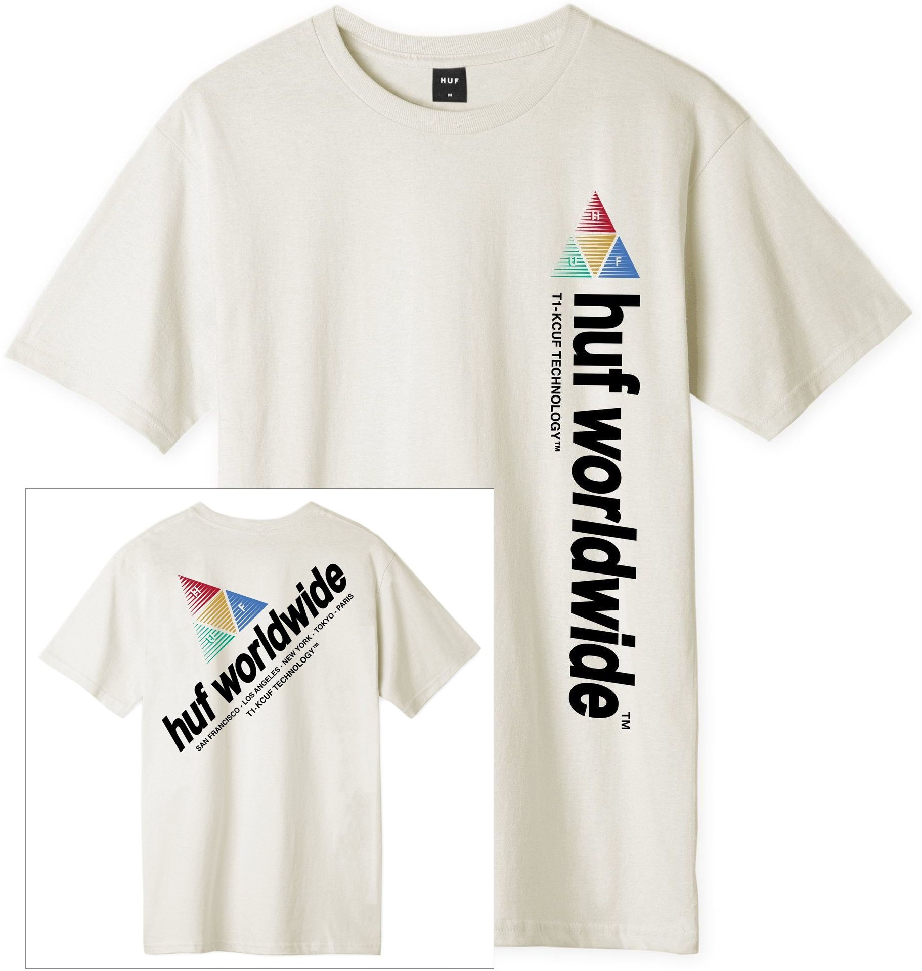 Peak HUF t-shirt HUF SPORTIF TEE Unbleached
