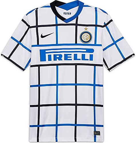 Nike Męski t-shirt Inter M Nk BRT Stad JSY Ss Aw biały White/(Black) (Full Sponsor) XXL CD4239