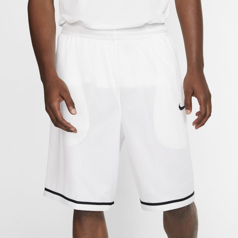 Nike Męskie spodenki do koszykówki Dri-FIT Classic - Biel AQ5600-100
