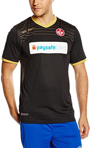 Uhlsport odzieży Team Sport 3 FCK trykot KA 14/15, wielokolorowa, XXXXL 1003186010406_Schwarz/Gold_XXXXL
