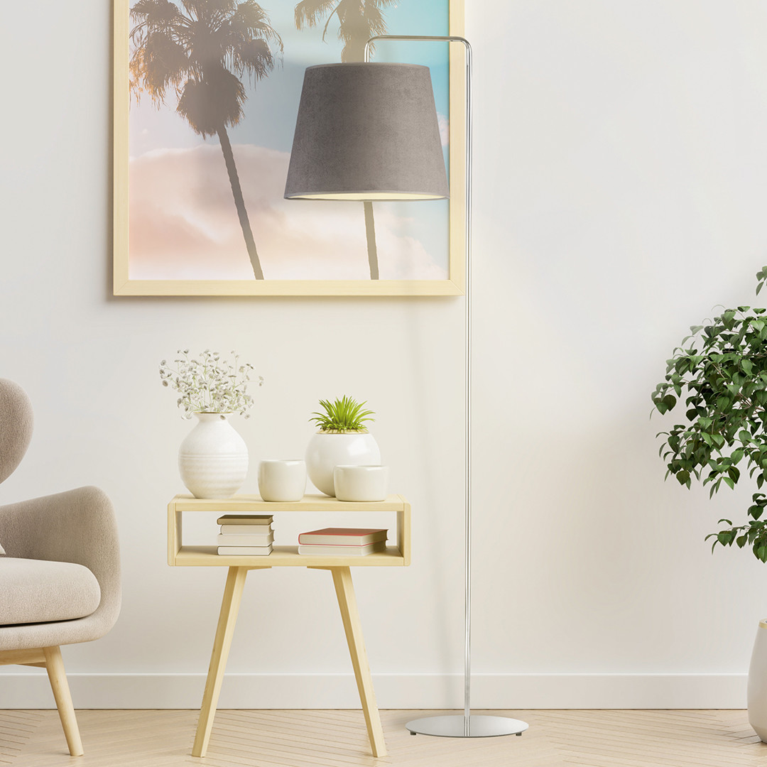 Lysne Nowoczesna lampa stojąca RIJAD VELUR 500013V/1