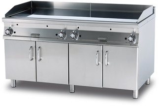 RM Gastro FTL 916 G Płyta grillowa gazowa gładka | FTL-916-G