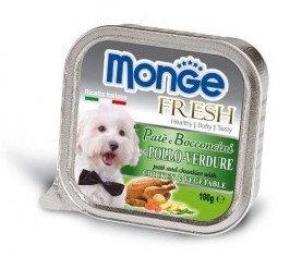 Monge Fresh Pasztet Z Kurczakiem I Warzywami 100G