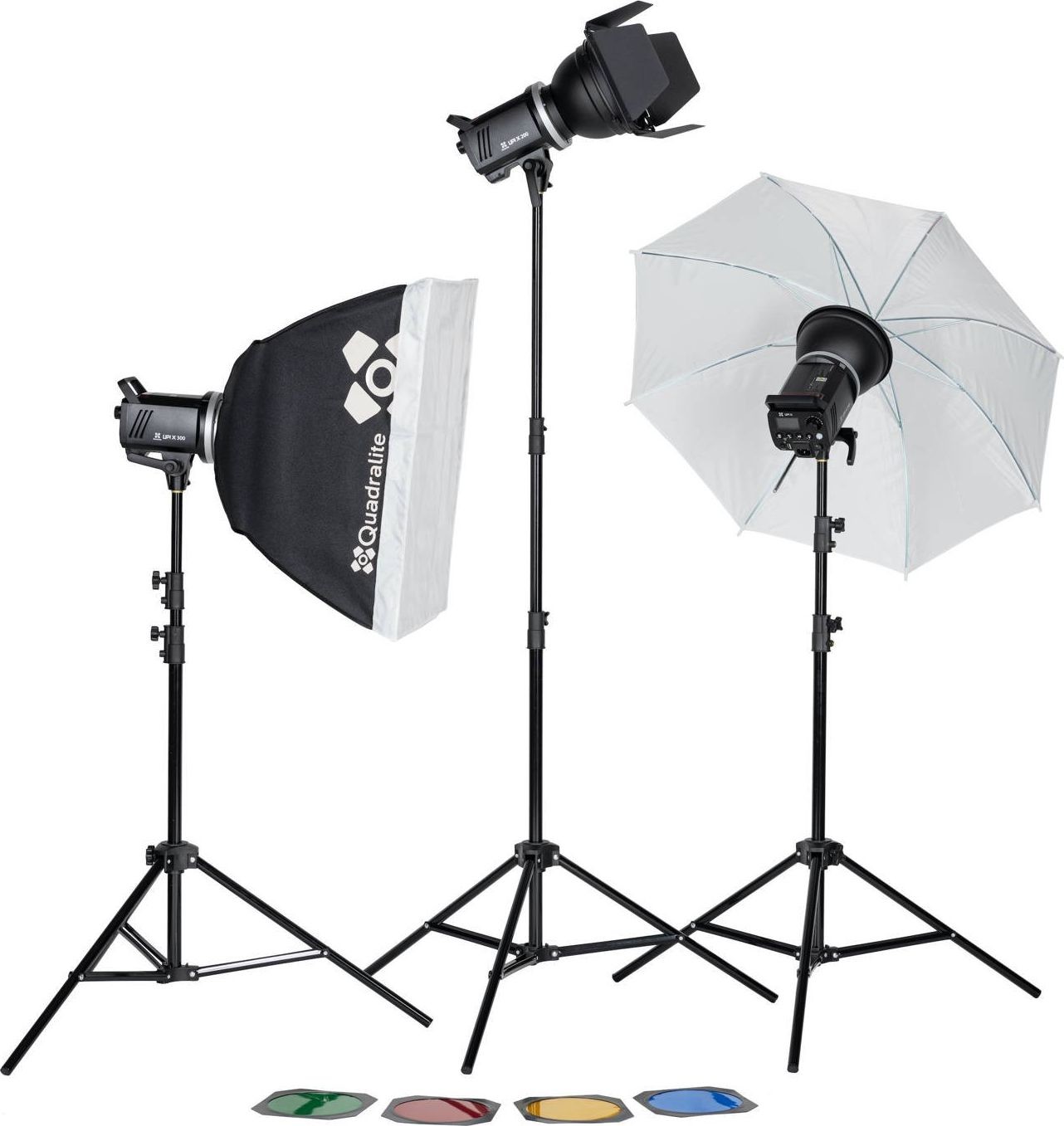 Quadralite Lampa studyjna Zestaw oświetlenia studyjnego Up! X 700 Kit 11989-uniw