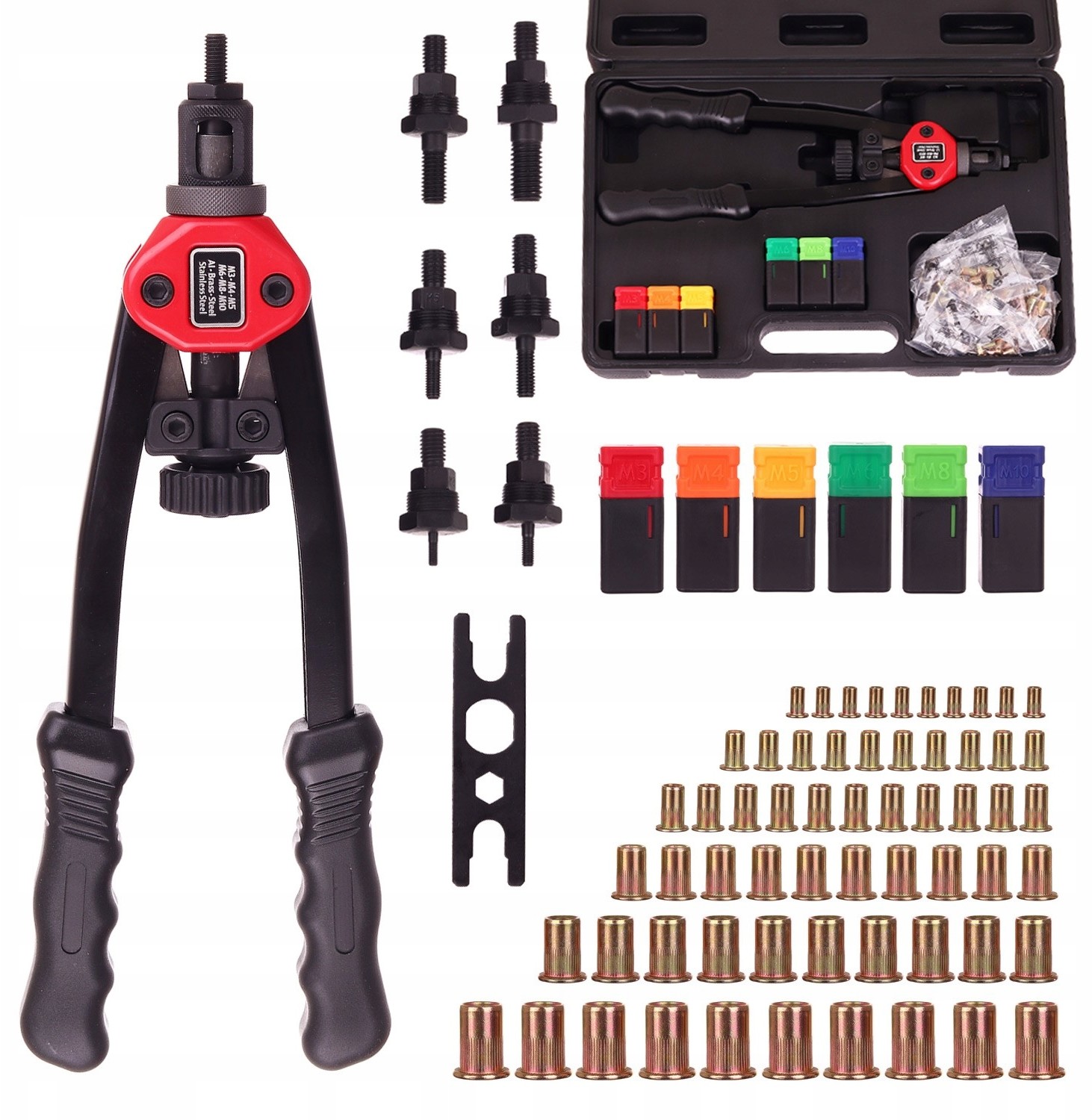 Nitownica Ręczna Do Nitonakrętek M3-M10 Dźwigniowa