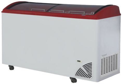 Byfal Zamrażarka skrzyniowa 373 l z drzwiami suwanymi z wypukłą szybą ARO-505 ARO-505