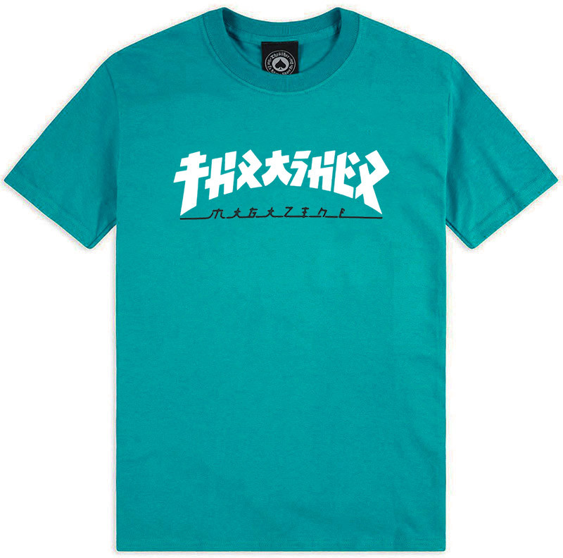 Thrasher t-shirt GODZILLA Jade