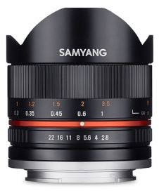 Samyang 8mm f/2.8 UMC Fish-eye II Fuji X (F1220310102)