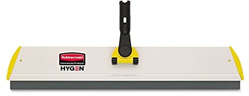 Rubbermaid Commercial Products fgq57000yl00 hygen Quick Connect Squeegee moppr płynność ruchu, z jednej strony, 61,21 cm, żółty FGQ57000YL00