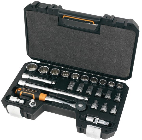 Magnusson Zestaw kluczy nasadowych 1/2'' 25 szt. MT80