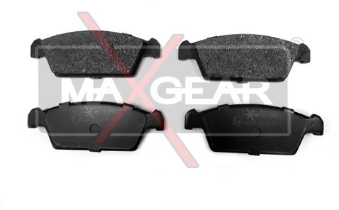 MaxGear Zestaw klocków hamulcowych, hamulce tarczowe 19-0480