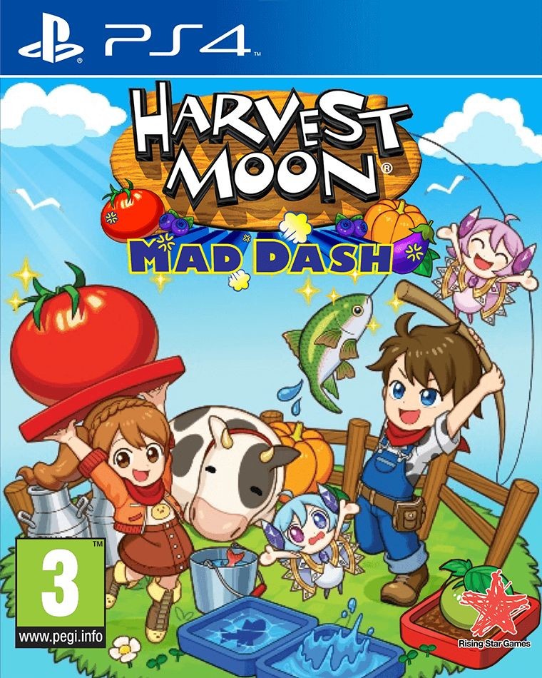 Harvest Moon Mad Dash GRA PS4