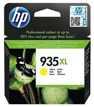 Hewlett-Packard Hp Tusz Żółty HP935XL=C2P26AE 825 str C2P26AE