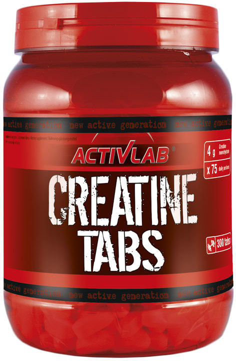 Activita Kreatyna, Creatine Tabs, 300 tabletek