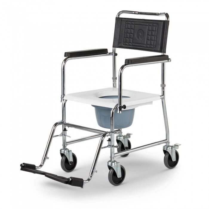PDS CARE Wózek toaletowy dla osób o wadze do  160 kg PLW017