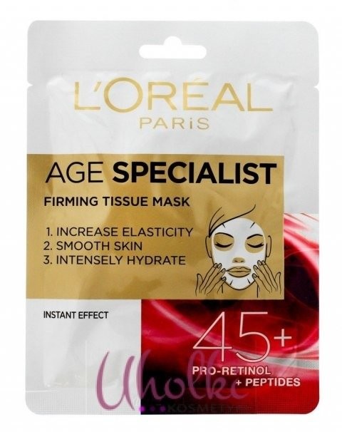 L'Oreal Paris L'OREAL Age Specialist Firming Tissue Mask 45+ 30g