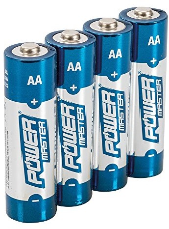 MASTER POWER Power Master Super-baterii alkalicznych, LR6 AA, 4er-Package, 4 sztuki, Blue, 992118