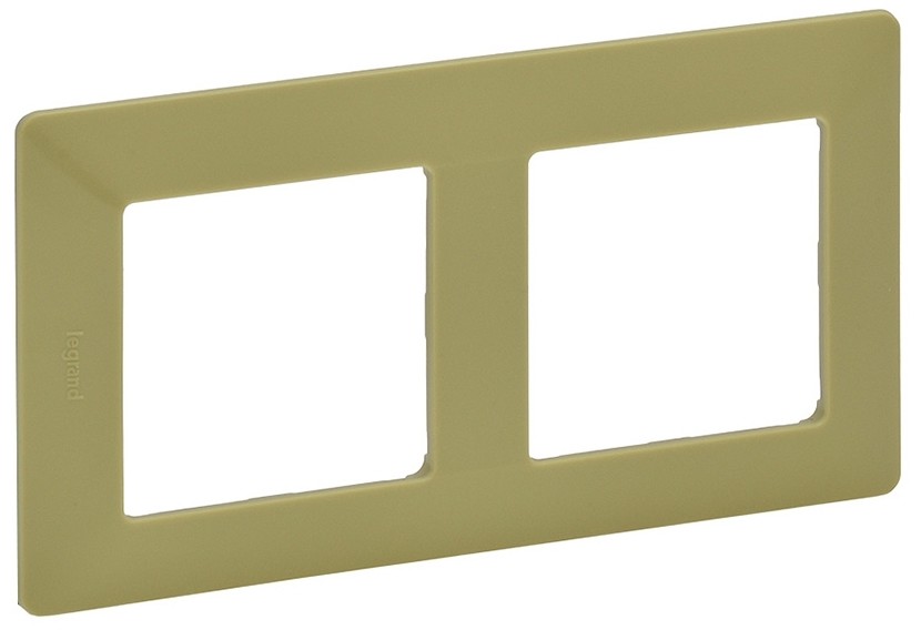 Legrand Legrand 754082 - Ramka dla przełączników VALENA LIFE 2P zielony