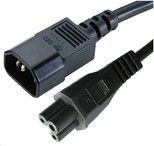 Фото - Кабель Microconnect Kabel zasilajcy  C5 - C14 1.8m  (PE080618)