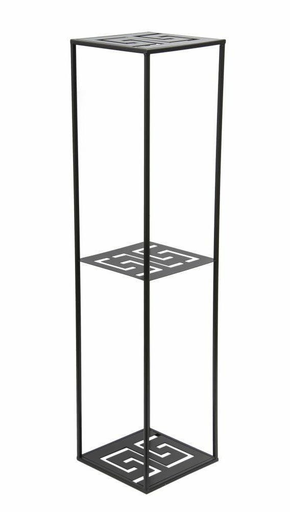 Nowoczesny stojący kwietnik 100cm czarny 10-1524/100/