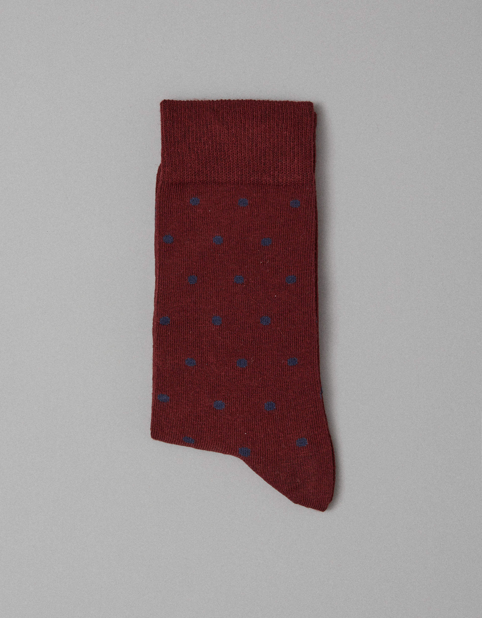 Borgio skarpety dot bordo