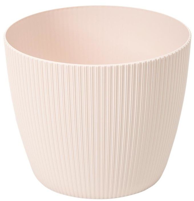LAMELA Osłonka doniczki Magnolia 19 cm różowa