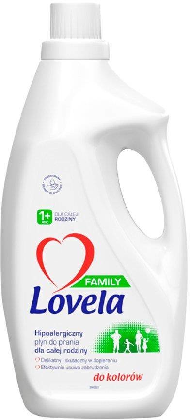 Lovela Family hipoalergiczny płyn do prania dla całej rodziny do kolorów 1.85l 98323-uniw