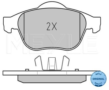 Wulf Gaertner Autoparts Zestaw klocków hamulcowych, hamulce tarczowe Wulf Gaertner Autoparts 025 232 4818