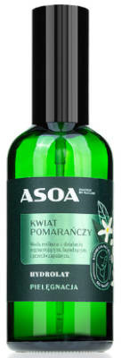 Asoa Hydrolat z kwiatu pomarańczy 100ml Asoa