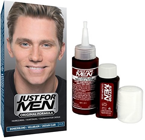 Just for Men akcesoria do pielęgnacji toenungs Shampoo naturalne barwniki do włosów jasnobrązowy DACHS0900/00