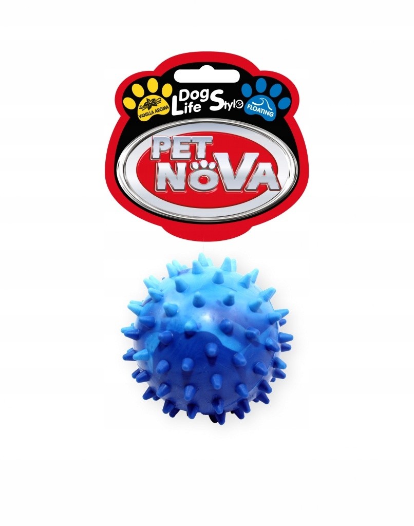 Pet Nova zabawka dla psa Piłka z wypustkami 4,5cm