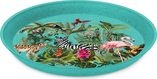 Koziol Talerz dziecięcy Connect Organic Jungle 20,5 cm 1418682