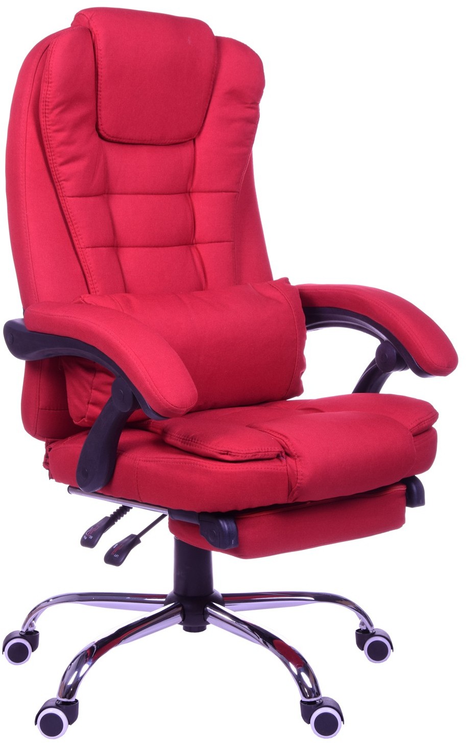 Zdjęcia - Fotel komputerowy Giosedio Fotel biurowy  czerwony, model FBR001 